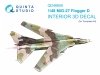 Quinta Studio QD48659 MiG-27 Flogger-D 3D-Printed & coloured Interior on decal paper (Trumpeter) 1/48